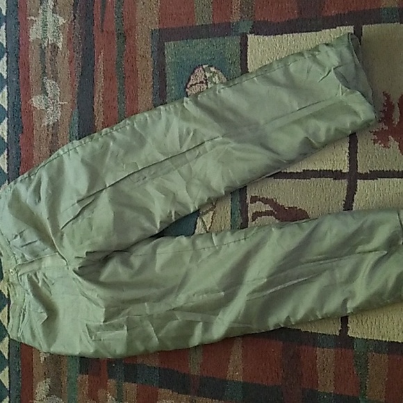 ⚜ Vintage LINEN SAGE TROUSERS  TRANSITIONAL LIKE NEW Sz 8 - Picture 9 of 13